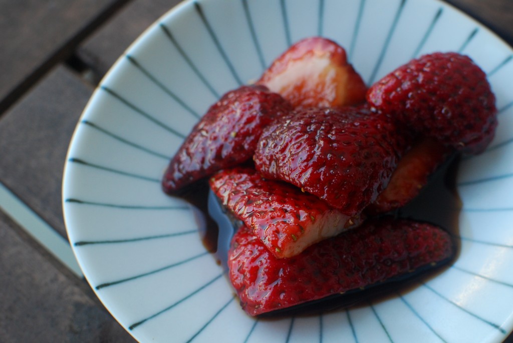 Balsamic Strawberries